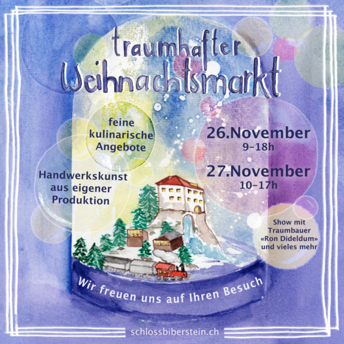 Flyer Weihnachtsmarkt